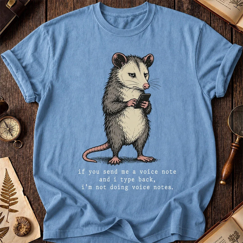 Typing Only Possum T-Shirt product image 4