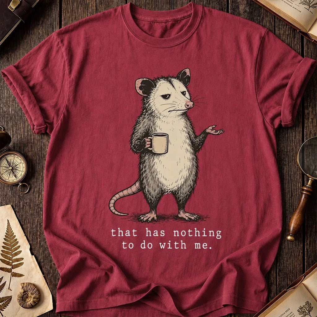 Unbothered Possum T-Shirt product image 5