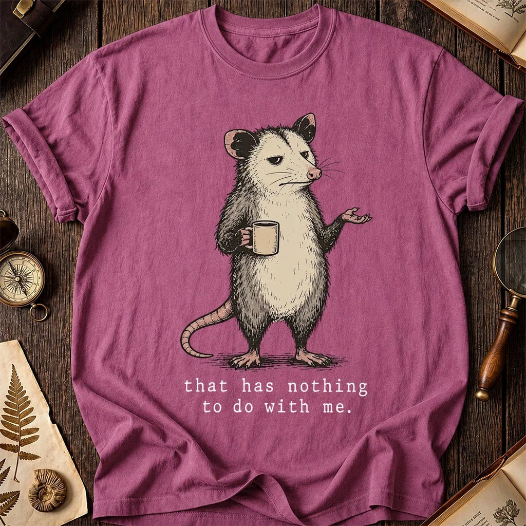 Unbothered Possum T-Shirt product image 3