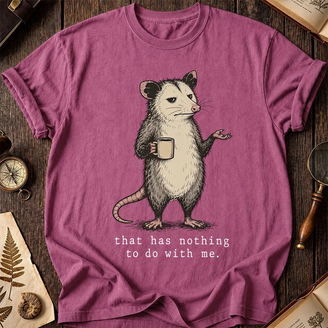 Unbothered Possum T-Shirt product image 3