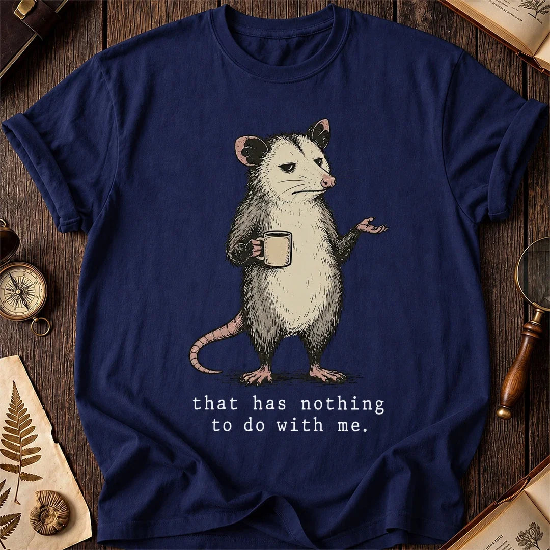 Unbothered Possum T-Shirt product image 7