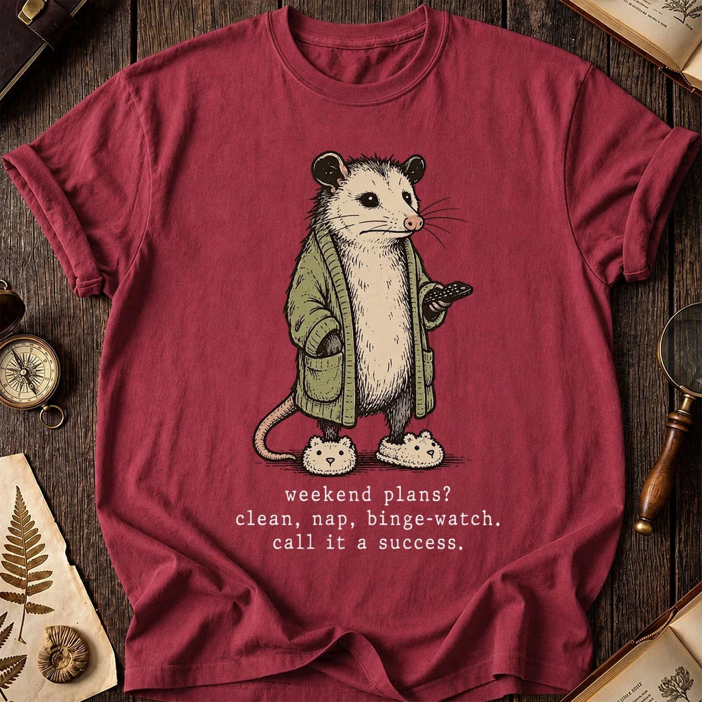 Weekend Mode Possum T-Shirt product image 5