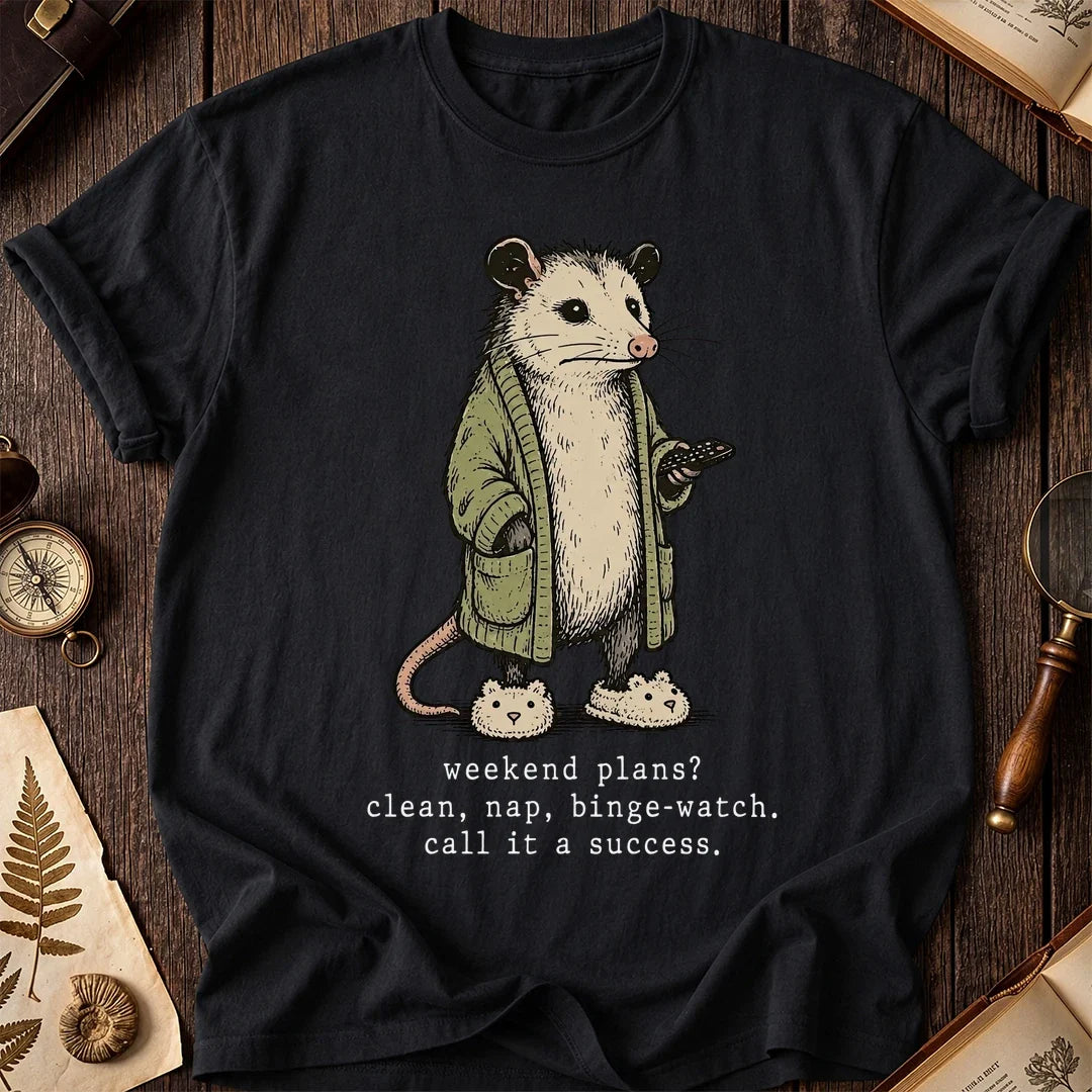 Weekend Mode Possum T-Shirt product image 2