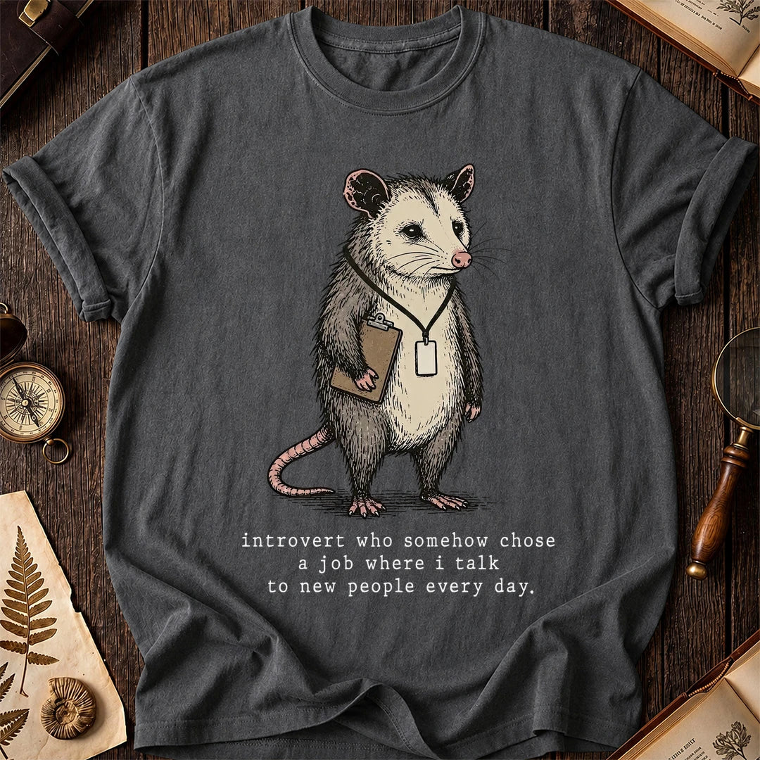 Why This Job Possum T-Shirt product image 6