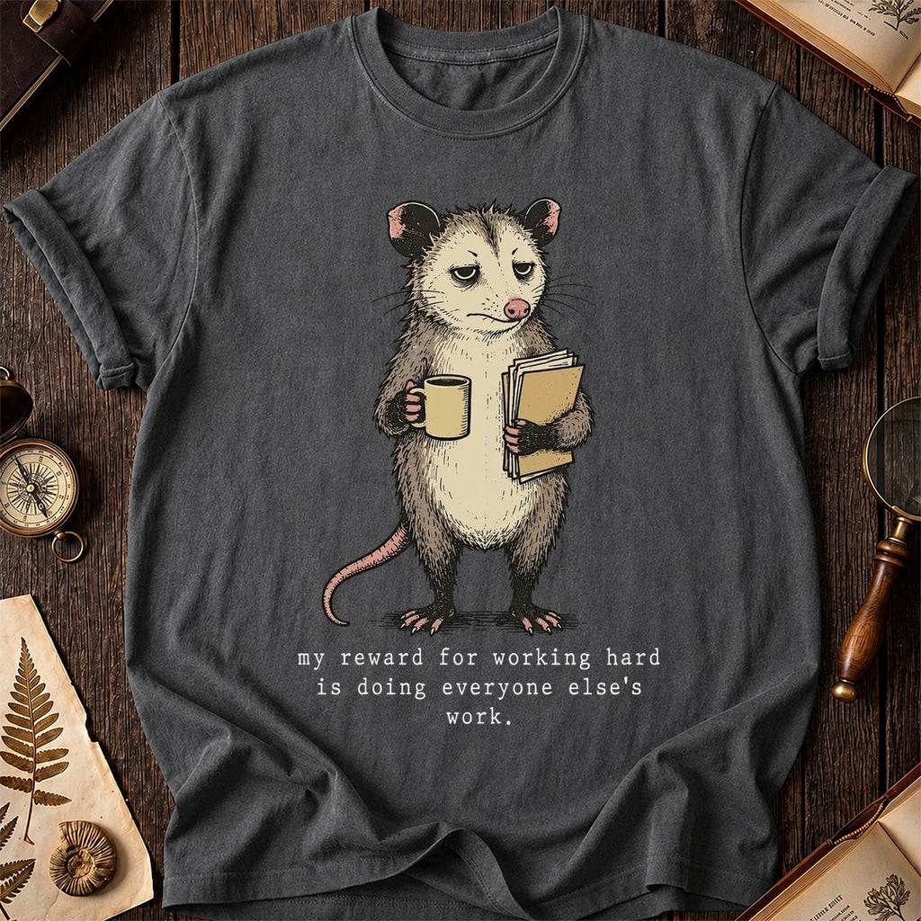Work Reward Possum T-Shirt product image 6