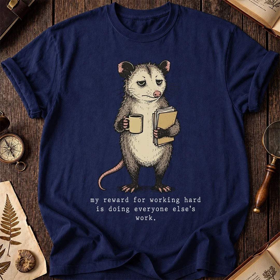 Work Reward Possum T-Shirt product image 7
