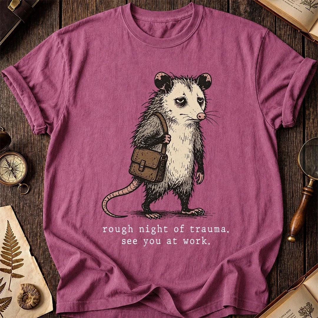 Work Trauma Possum T-Shirt product image 3
