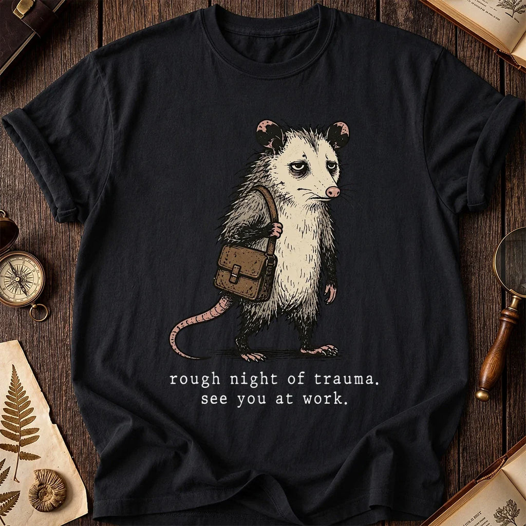 Work Trauma Possum T-Shirt product image 2