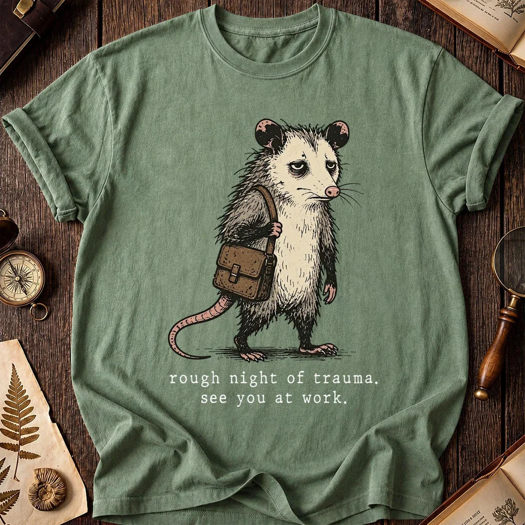 Work Trauma Possum T-Shirt product image 1