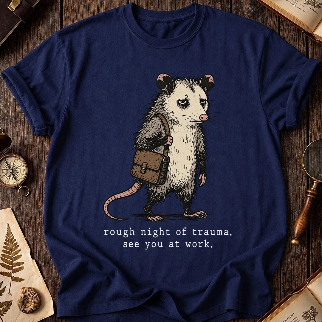 Work Trauma Possum T-Shirt product image 7