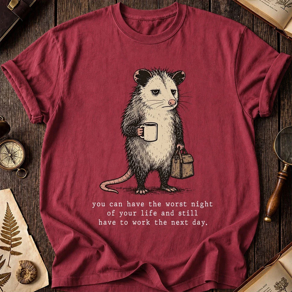 Worst Night Possum T-Shirt product image 5