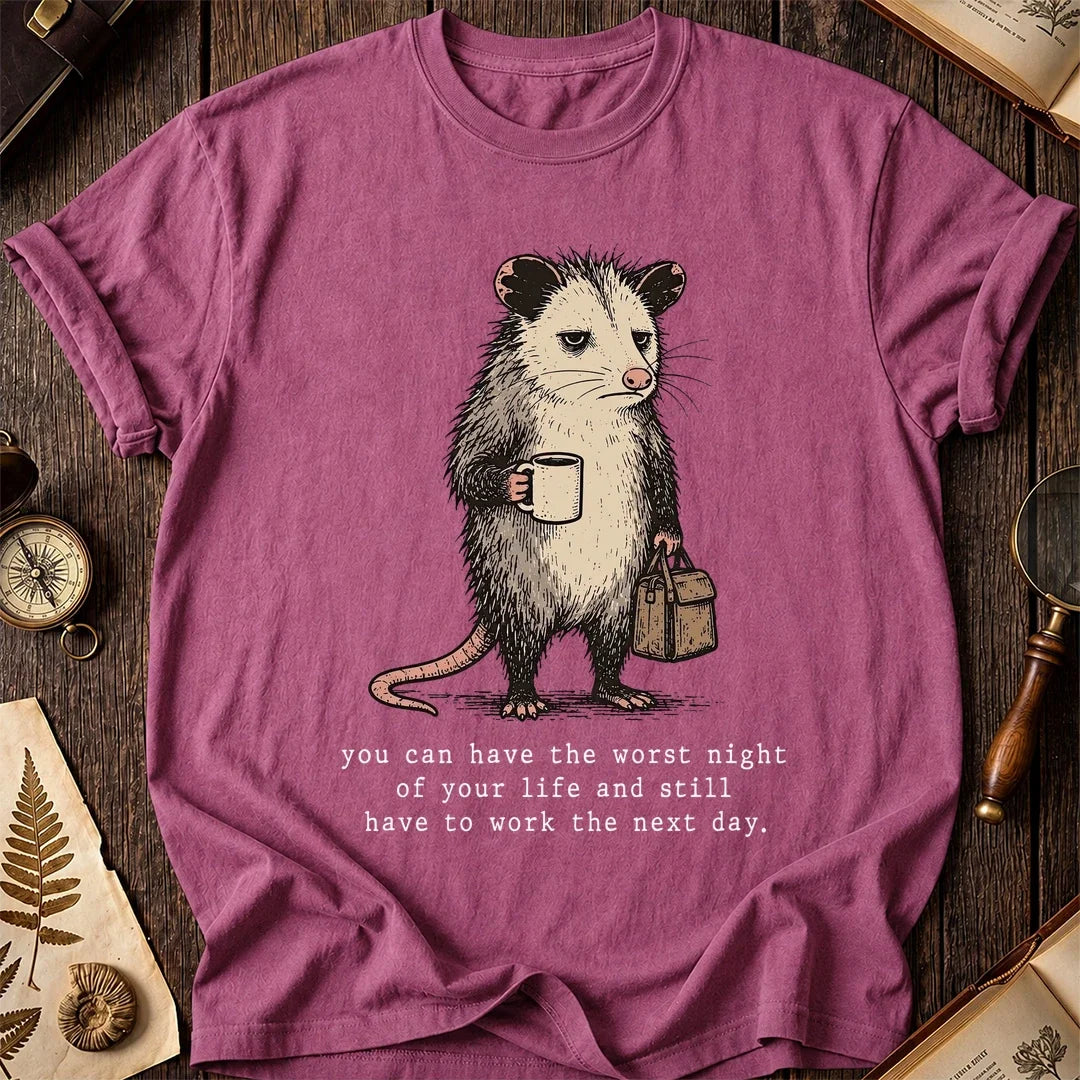 Worst Night Possum T-Shirt product image 3