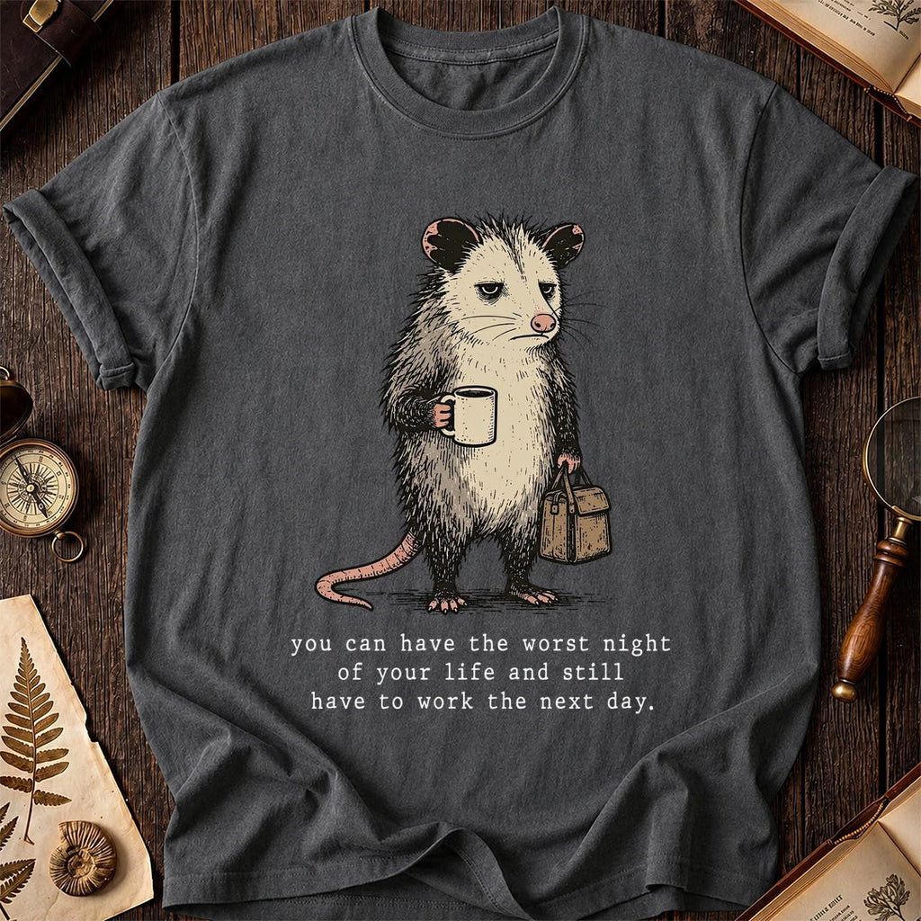 Worst Night Possum T-Shirt product image 6